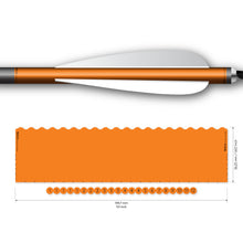 Load image into Gallery viewer, Arrow wrap 10.7mm max Solid Fluor