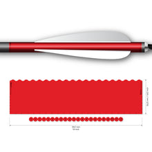 Load image into Gallery viewer, Arrow wrap 10.7mm max Solid Fluor