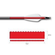 Load image into Gallery viewer, Arrow wrap 6.0mm max Solid Fluor
