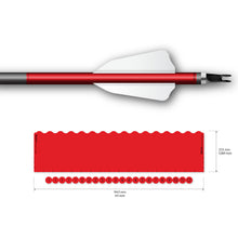 Load image into Gallery viewer, Arrow wrap 8.0mm max Solid Fluor