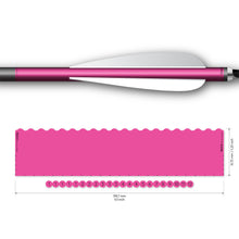 Load image into Gallery viewer, Arrow wrap 9.3mm max Solid Fluor