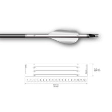 Load image into Gallery viewer, Arrow wrap for spin vanes on Easton ACE Solid