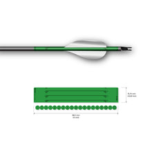 Load image into Gallery viewer, Arrow wrap for spin vanes on Easton X10 Solid