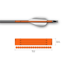 Load image into Gallery viewer, Arrow wrap for spin vanes on Easton X10 Solid