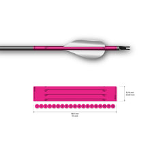 Load image into Gallery viewer, Arrow wrap for spin vanes on Easton X10 Solid
