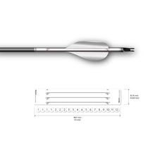 Load image into Gallery viewer, Arrow wrap for spin vanes on Easton X10 Solid