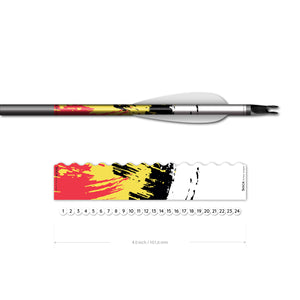 Arrow wrap 5.5mm Max (Grunge flag print)