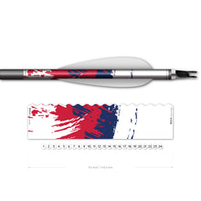 Load image into Gallery viewer, Arrow wrap 8.0mm Max (Grunge flag print)