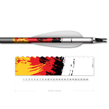 Load image into Gallery viewer, Arrow wrap 8.0mm Max (Grunge flag print)