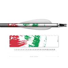 Load image into Gallery viewer, Arrow wrap 8.0mm Max (Grunge flag print)