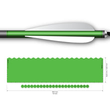 Load image into Gallery viewer, Arrow wrap 10.7mm max Solid Fluor

