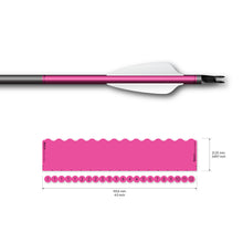 Load image into Gallery viewer, Arrow wrap 6.0mm max Solid Fluor
