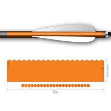 Load image into Gallery viewer, Arrow wrap 9.3mm max Solid Fluor
