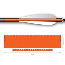 Load image into Gallery viewer, Arrow wrap 9.3mm max Solid Fluor
