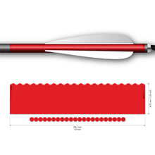 Load image into Gallery viewer, Arrow wrap 9.3mm max Solid Fluor
