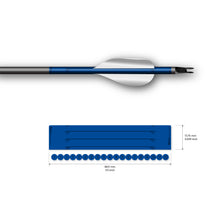 Load image into Gallery viewer, Arrow wrap for spin vanes on Easton ACE Solid
