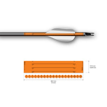Load image into Gallery viewer, Arrow wrap for spin vanes on Easton ACE Solid Fluor
