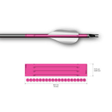 Load image into Gallery viewer, Arrow wrap for spin vanes on Easton ACE Solid Fluor
