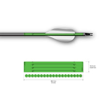 Load image into Gallery viewer, Arrow wrap for spin vanes on Easton X10 Solid Fluor

