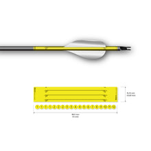 Load image into Gallery viewer, Arrow wrap for spin vanes on Easton X10 Solid Fluor
