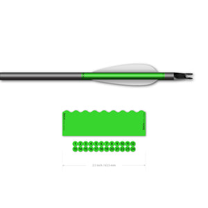 Shorty Arrow wrap 5.5mm Max (Fluor color)