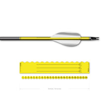 Load image into Gallery viewer, Arrow wrap for spin vanes on Easton X10 (Fluor color)
